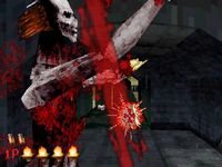 une photo d'Ã©cran de The House of the Dead sur Sega Saturn